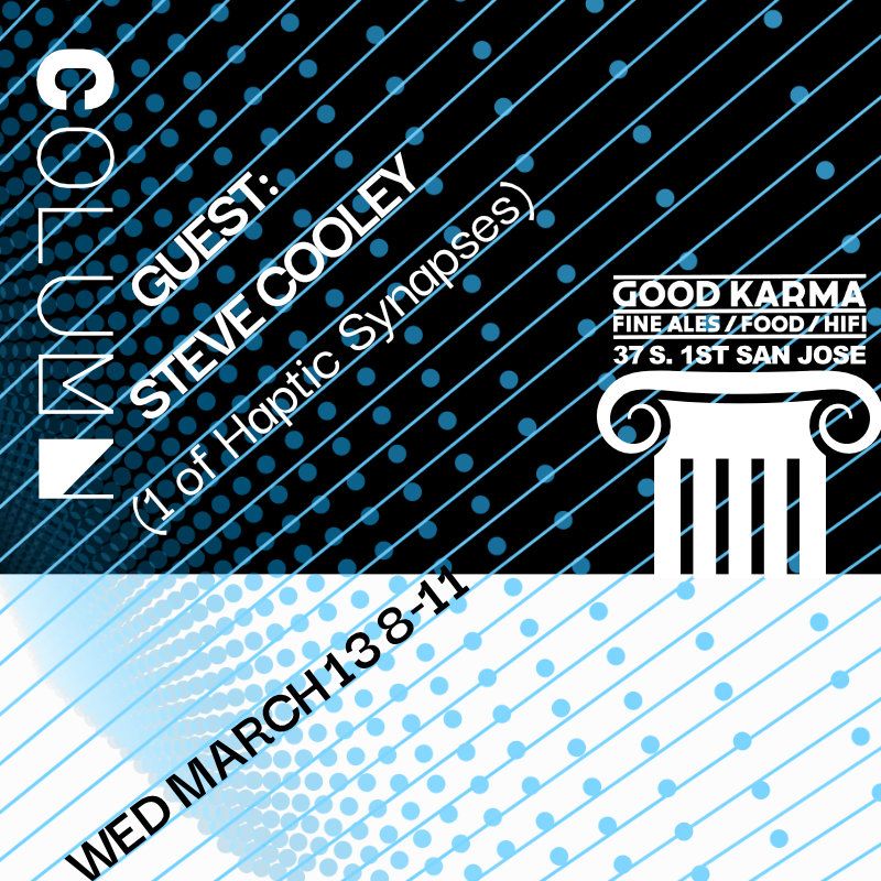 Guest: Steve Cooley, 8-11pm. poster